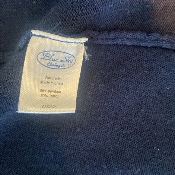 Blue sky clothing cardigan size Medium - Picture 4 of 5